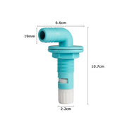 P19-28 Small original SKU diagram - 19 mm hose connection, 107 mm illustrated height