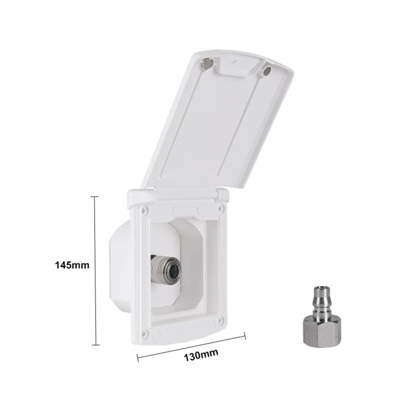 RV Quick-Connect Water Inlet & Outlet Port