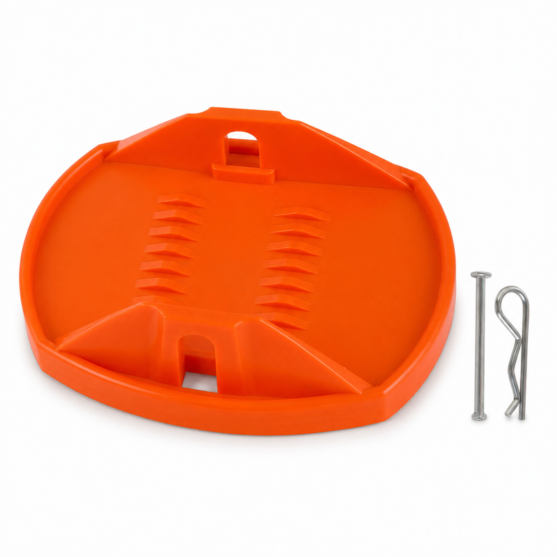 RV Stabilizer Jack Pads 4-Pack with Locking Pin