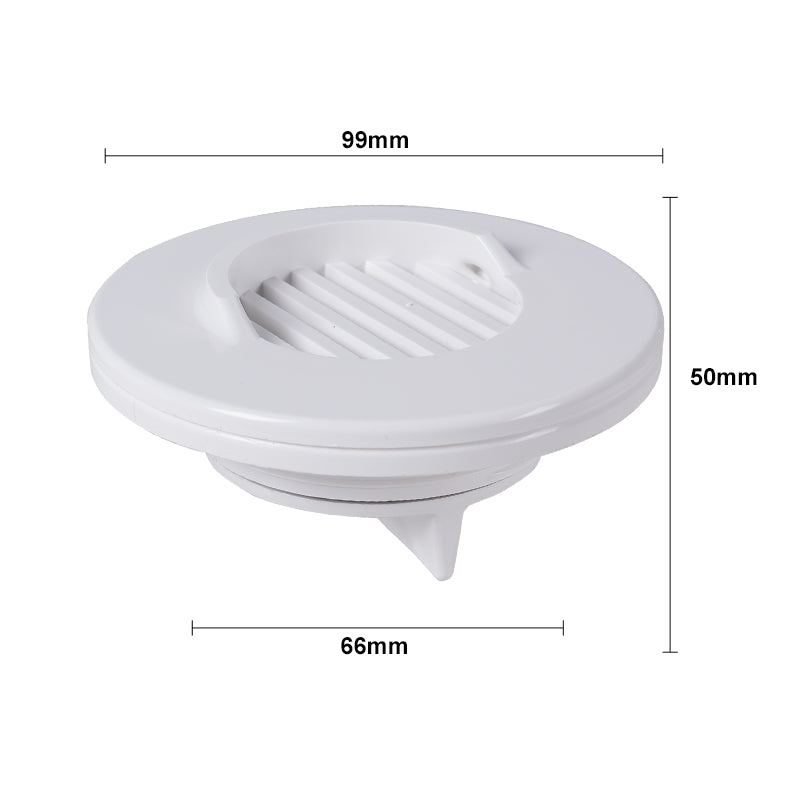 Marine Deck Drain Plug - Livewell Cockpit Threaded Drain Fitting