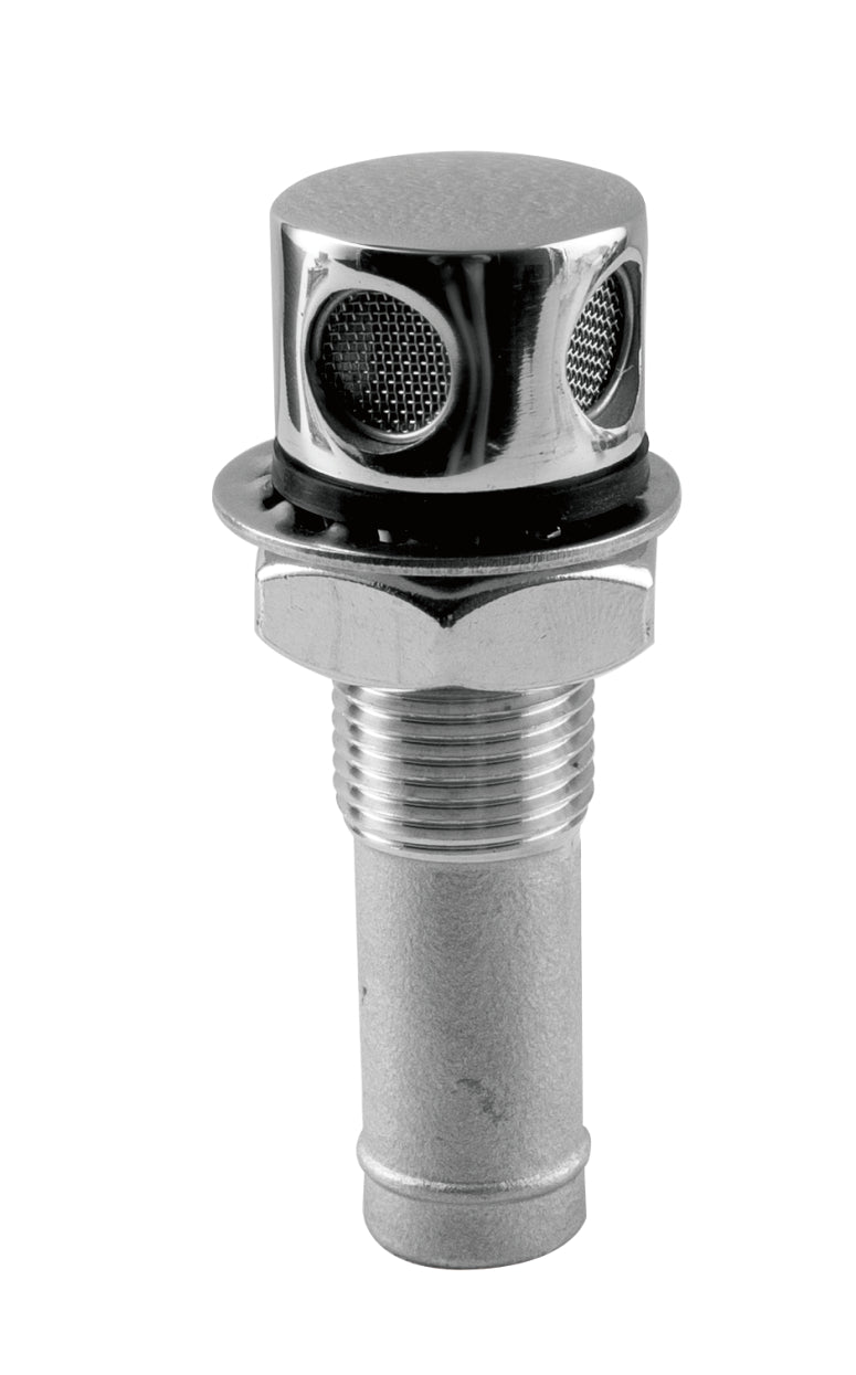 Straight – 2 Vents short fuel vent fitting — original company photograph
