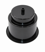 Black - Center Drain Hole cup holder — original underside photograph