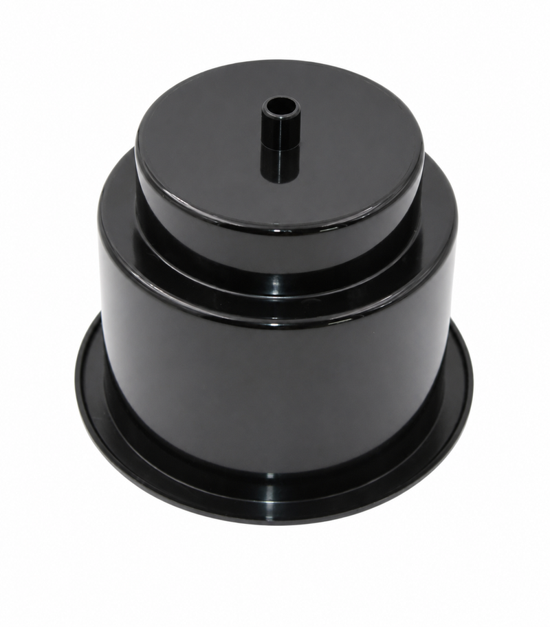 Black - Center Drain Hole cup holder — original underside photograph