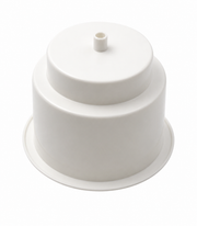 White - Center Drain Hole cup holder — original underside photograph