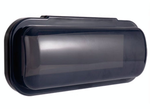 YM-YXFSZ smoke-grey marine stereo protective cover with hinged tinted lid
