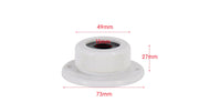ABS Boat & RV Cable Entry Gland - Silicone Seal for Wire Routing Fittings — company-source dimension drawing; match the depicted configuration