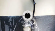 ABS Boat Scupper Check Valve - Marine Drain Outlet Backflow Control Fitting — company-source example of use; other pictured objects are not included