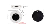 ABS Boat Scupper Check Valve - Marine Drain Outlet Backflow Control Fitting — company-source dimension drawing; match the depicted configuration