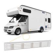 Rectangular ABS Louvered Vent Grille for RV & Boat Cabin Air Circulation — additional product detail or configuration view