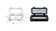 SFPP-04 Rectangular Marine Portlight Window - Boat Cabin Light & Ventilation — company-source dimension drawing; match the depicted configuration