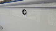 90 Degree Marine Fuel Tank Vent with Flange - Boat Elbow Fitting Options — company-source example of use; other pictured objects are not included