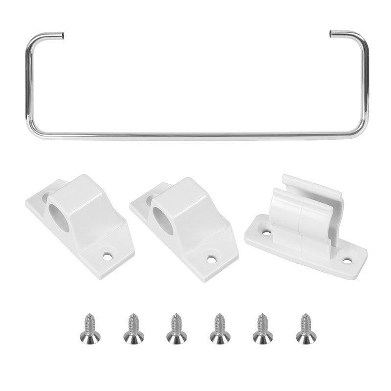 Ceiling-Mounted Folding Clothes Drying Rack for RV & Camper Laundry Storage — additional product detail or configuration view