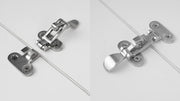 316 Stainless Steel Boat Floor Latch - Marine Deck Panel Lock Buckle — company-source example of use; other pictured objects are not included