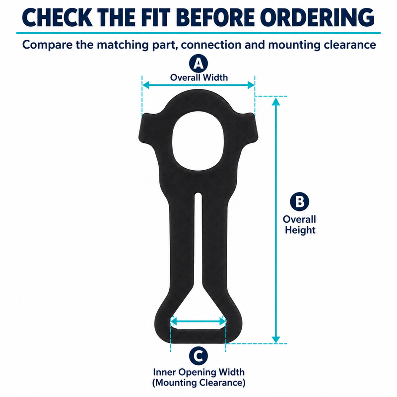 RV Waste Water Holding Tank Towing Strap with Ball Hitch Connector — size or installation fit guide