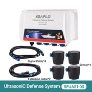 SFUAS1-03 package: one controller, four transducers, four signal cables and two extension cables