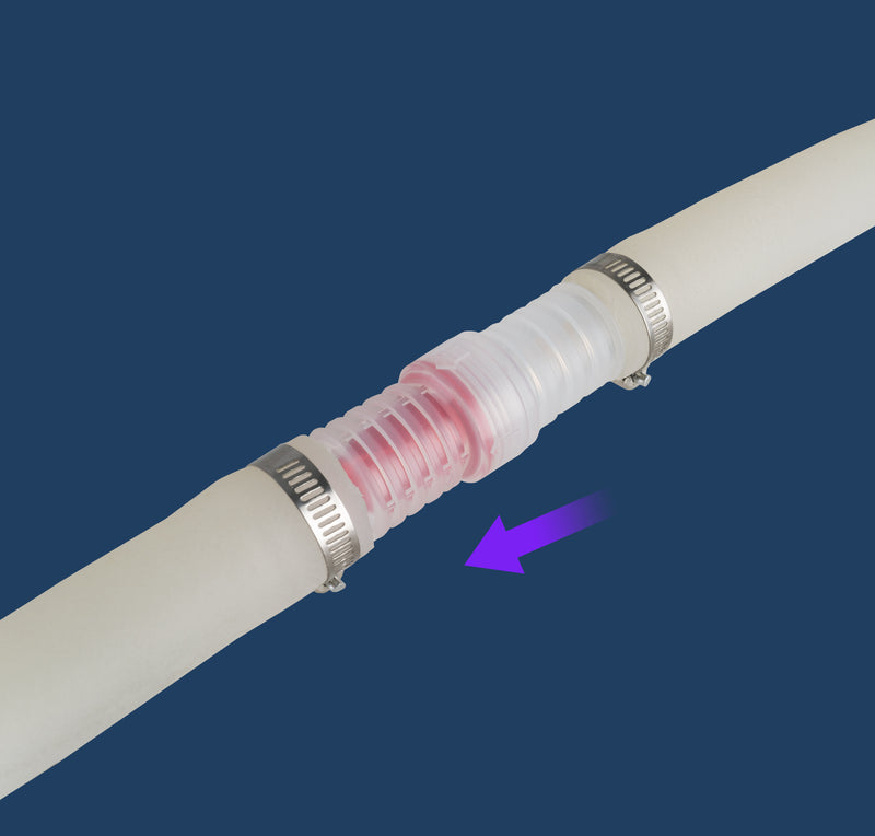 Transparent Straight Check Valve