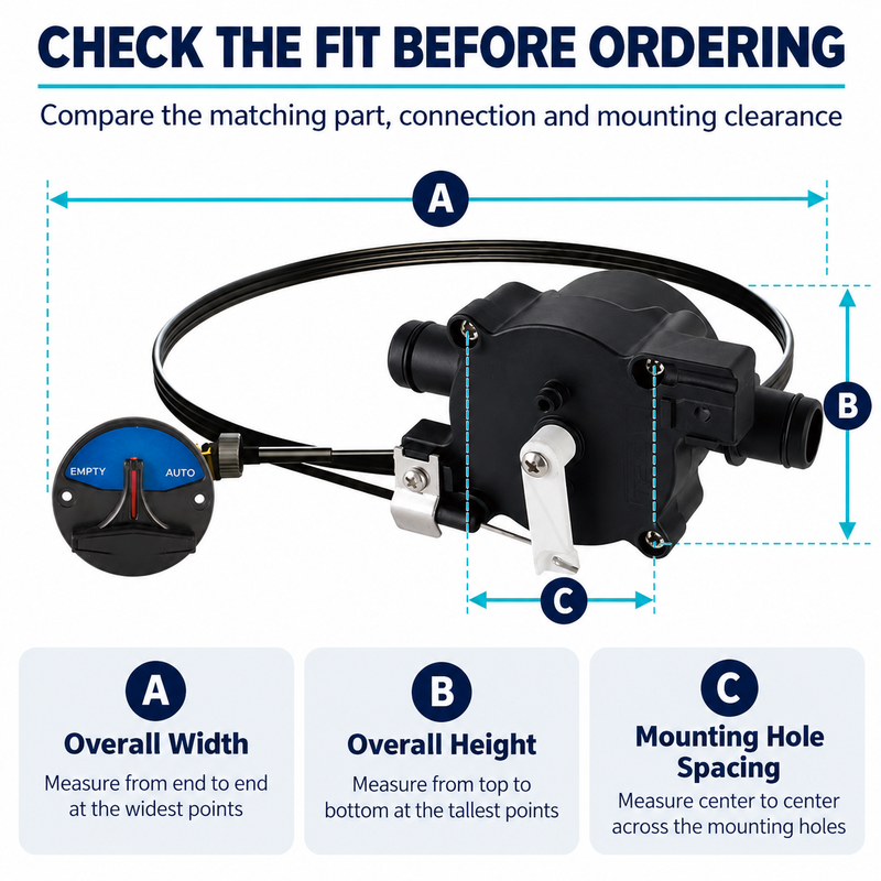 System 2 Livewell Water Control Valve - 2-Position Auto Boat Tank Control — size or installation fit guide