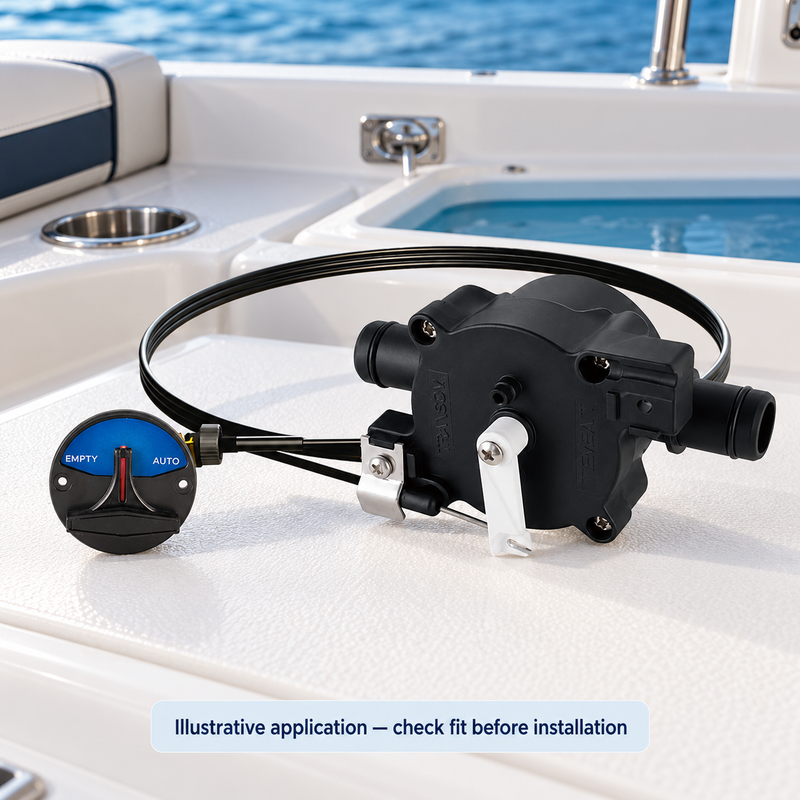 System 2 Livewell Water Control Valve - 2-Position Auto Boat Tank Control — illustrative use context