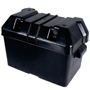 X01 black ABS marine battery box with removable lid